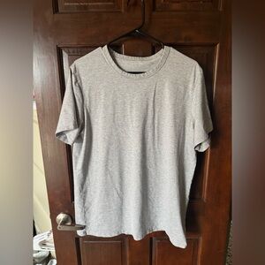Men's Crew Neck T-Shirt - Light Gray